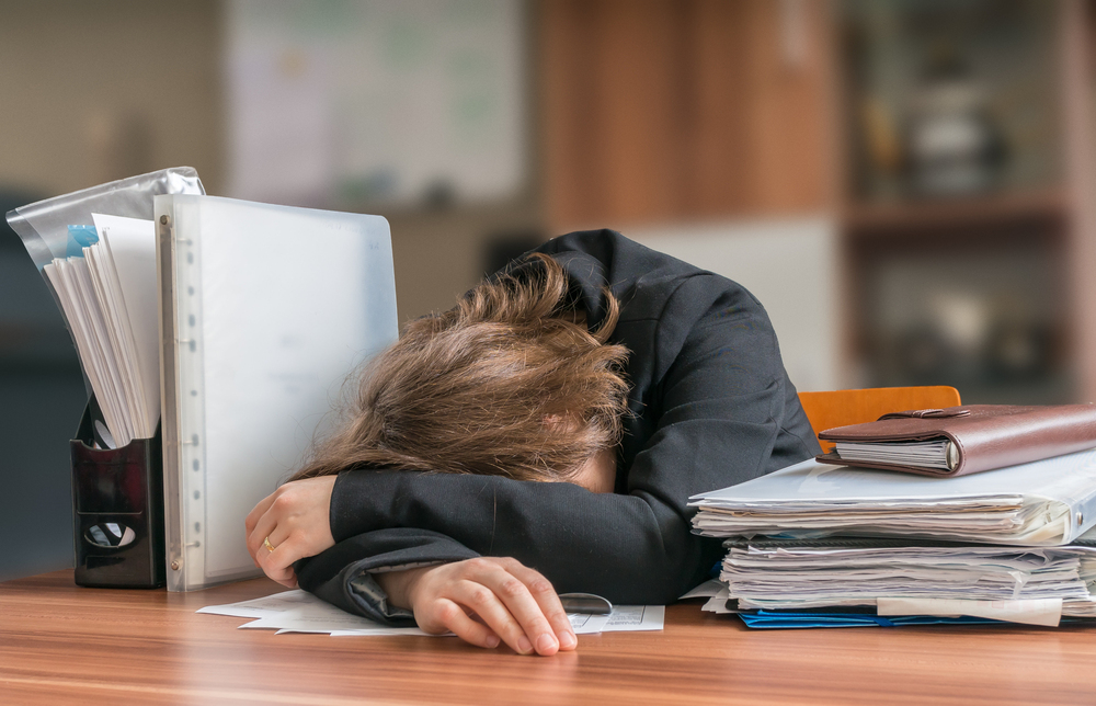 woman always tired might have mental illness