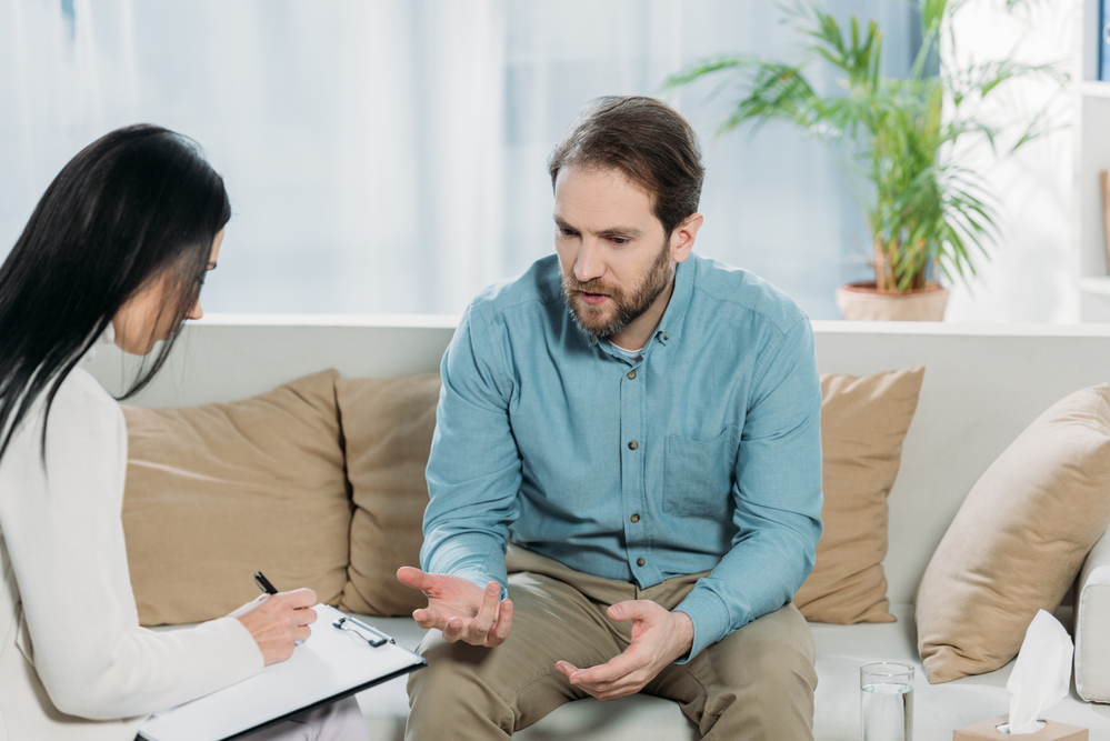 man incorporating life skills in addiction recovery