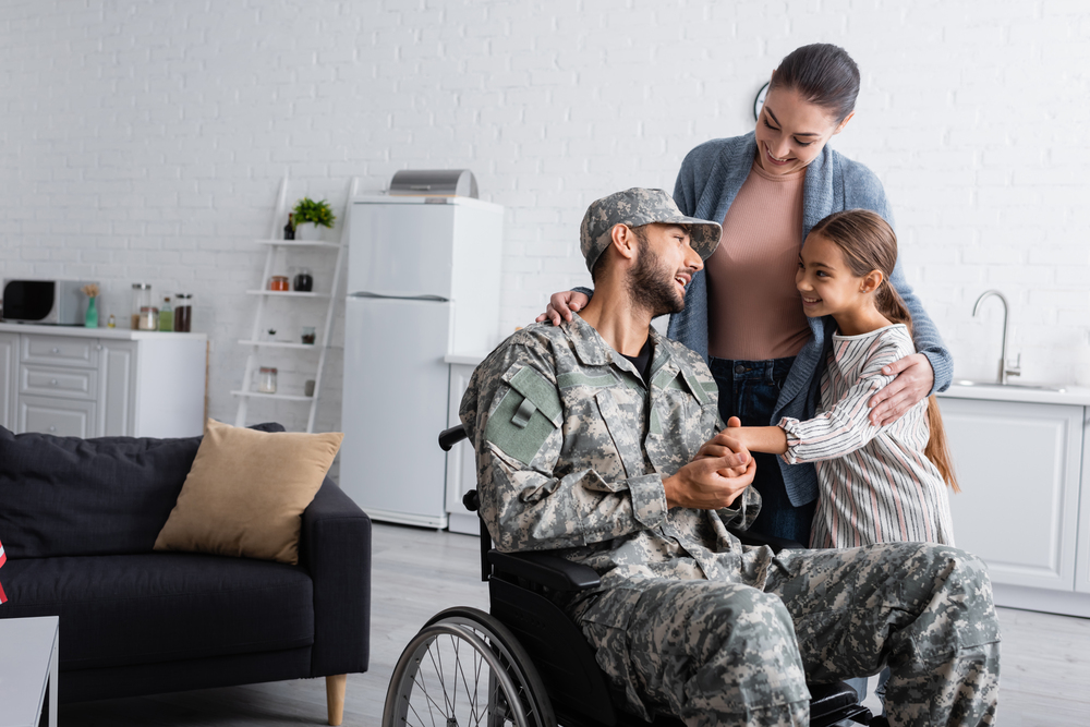 family supporting a soldier with PTSD and substance abuse issues